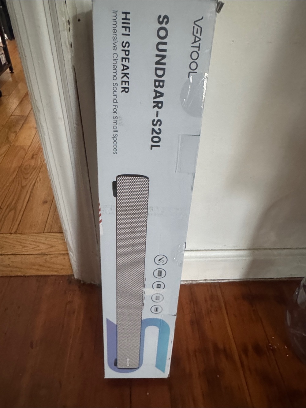 VEATOOL Soundbar S20L - Silver/Gray